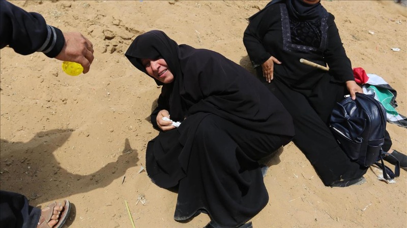 Gazze'deki protestolar katliama dönüştü 24