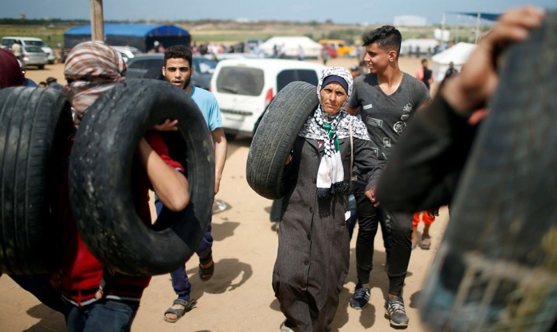 Gazze'deki protestolar katliama dönüştü 18