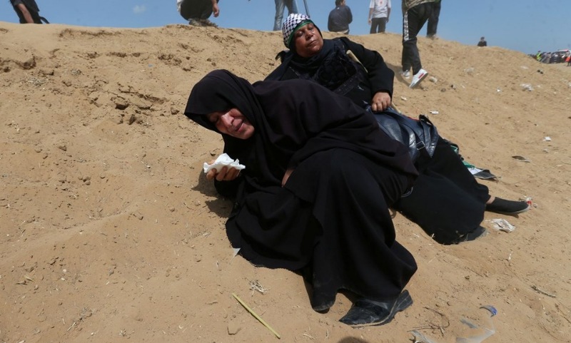 Gazze'deki protestolar katliama dönüştü 36