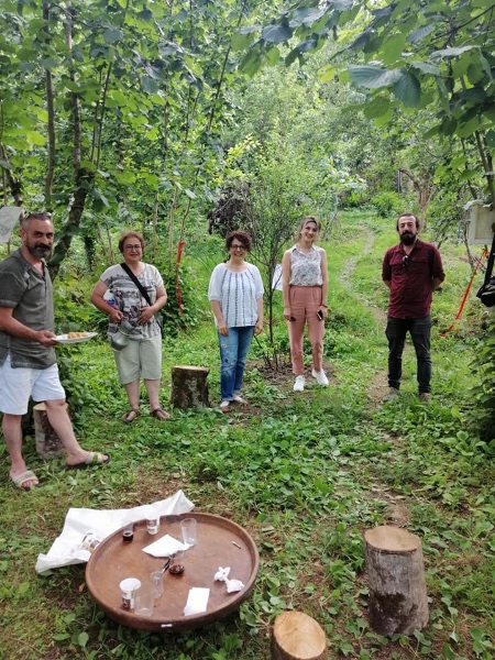 Fındık bahçesinde 'Pandemi Günleri Sergisi' 12