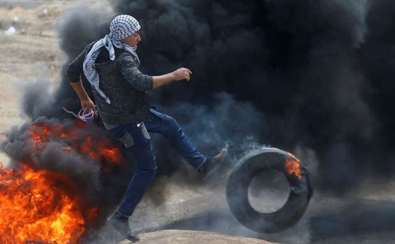 Gazze'deki protestolar katliama dönüştü 11