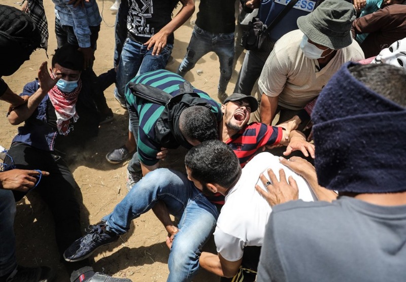 Gazze'deki protestolar katliama dönüştü 40