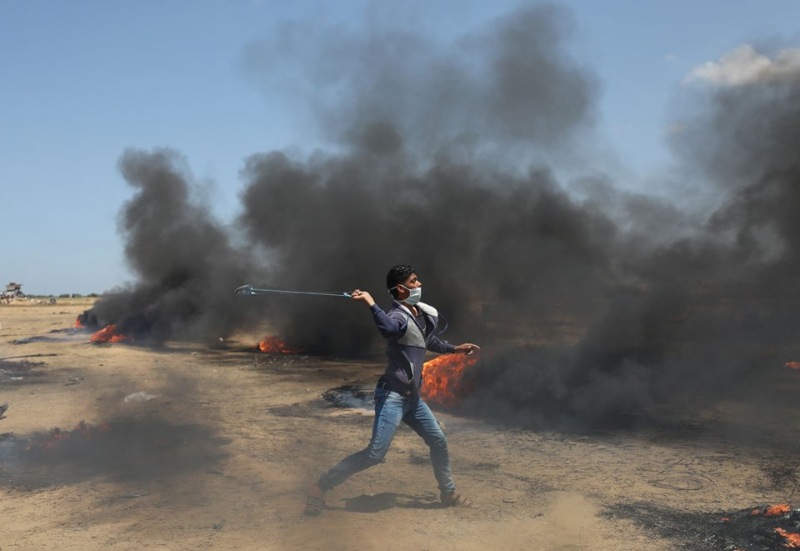 Gazze'deki protestolar katliama dönüştü 10
