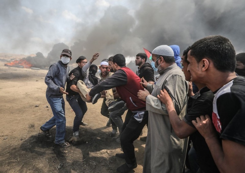 Gazze'deki protestolar katliama dönüştü 33