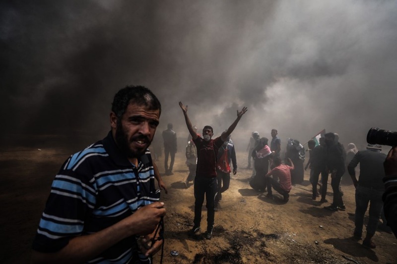 Gazze'deki protestolar katliama dönüştü 12
