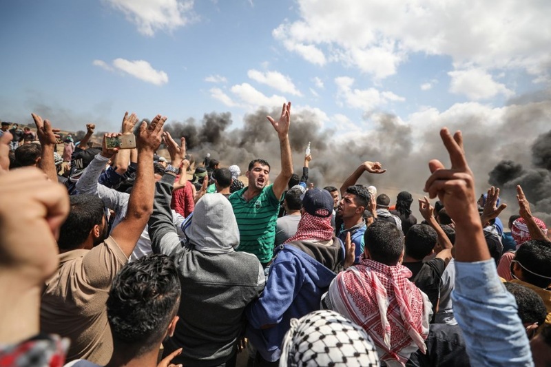 Gazze'deki protestolar katliama dönüştü 42