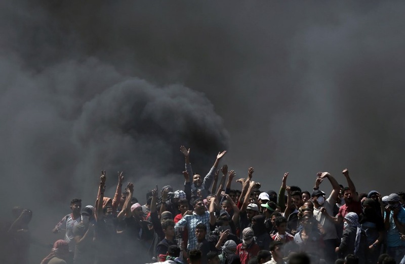 Gazze'deki protestolar katliama dönüştü 1