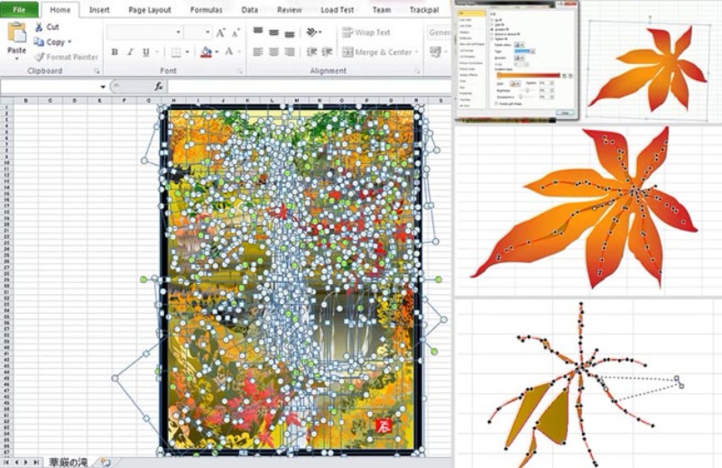 Excel ile resim mi yapılırmış 3