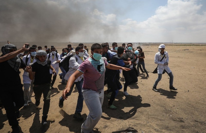 Gazze'deki protestolar katliama dönüştü 29