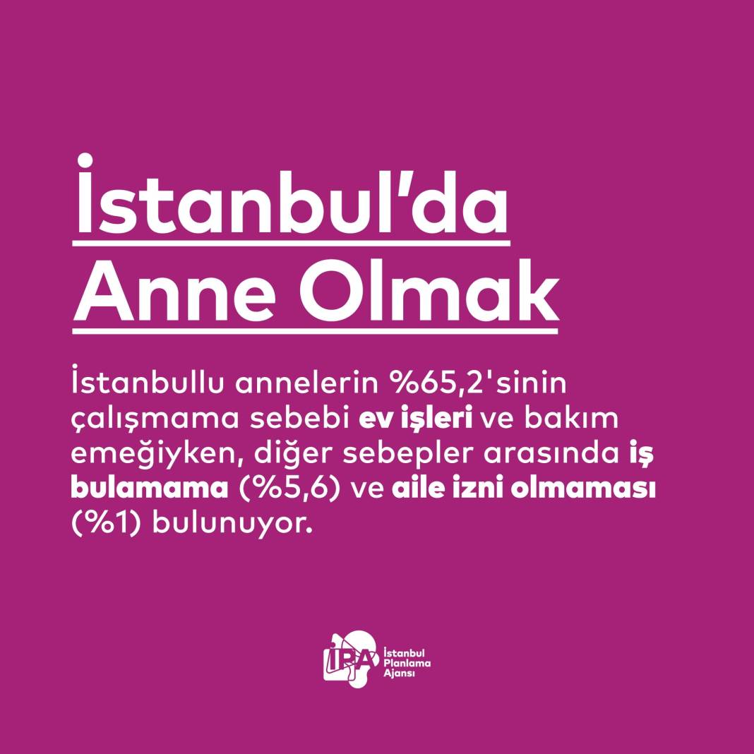 İPA'dan 'İstanbul'da Anne Olmak' araştırması: 'İstanbullu annelerin ev içi gündemi yüzde 52,2 ile ekonomik sorunlar' 2