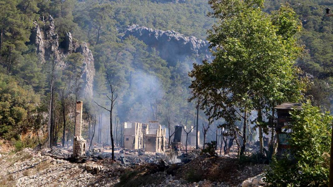 Olympos'taki 'Kadir'in Ağaç Evleri’ndeki yangın sonunda kullanılabilir yer kalmadı: 'Yeniden yapacağım' 14