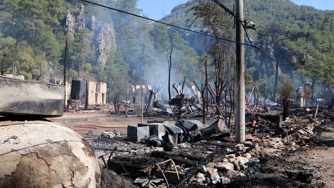 Olympos'taki 'Kadir'in Ağaç Evleri’ndeki yangın sonunda kullanılabilir yer kalmadı: 'Yeniden yapacağım' 9