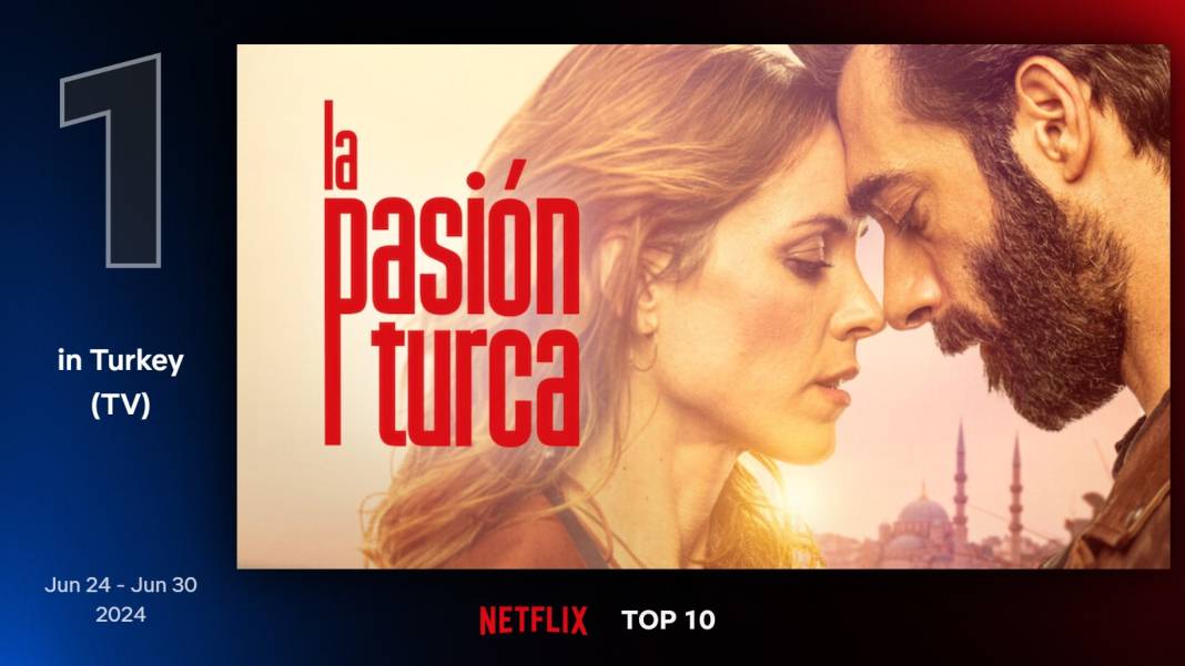 Netflix Türkiye'de geçen hafta en çok izlenen diziler: La Pasión Turca zirvede 10