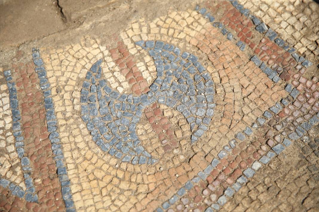 Ordu Fatsa'da, tarihi iki manastırda yapılan kazılarda in- situ mozaiğine ulaşıldı 2