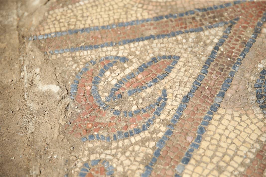 Ordu Fatsa'da, tarihi iki manastırda yapılan kazılarda in- situ mozaiğine ulaşıldı 1