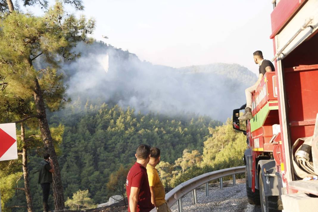 Muğla'daki orman yangınında tahrip olan yerler görüntülendi 5