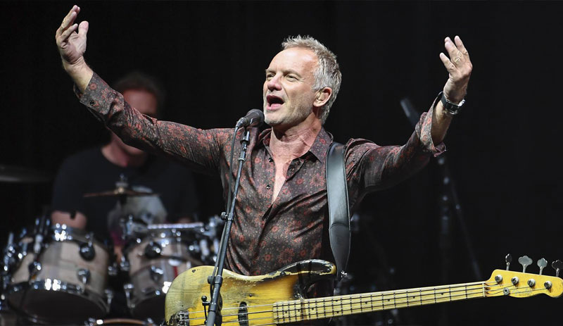 Sting’den İtalya için destek şarkısı