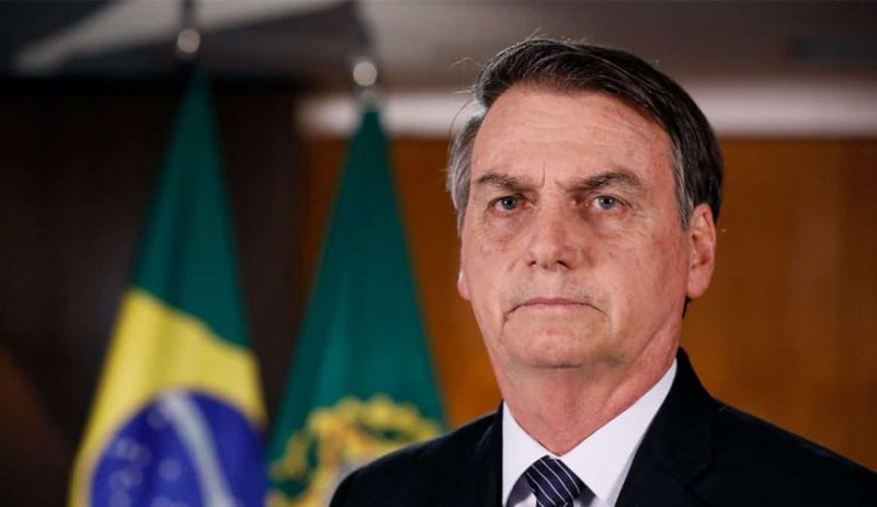 Salgına rağmen pastaneye giden Brezilya lideri Bolsonaro'ya protesto: Evine dön