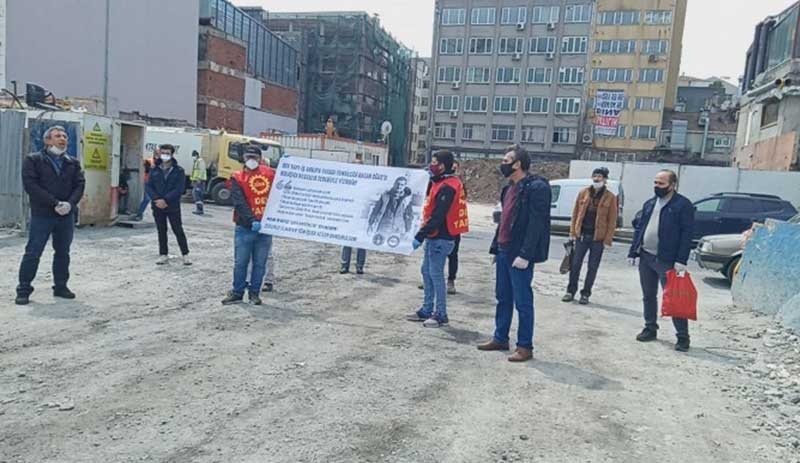 Galataport, şantiyenin 4 Mayısa kadar kapatıldığını Hasan Oğuz öldükten sonra açıkladı