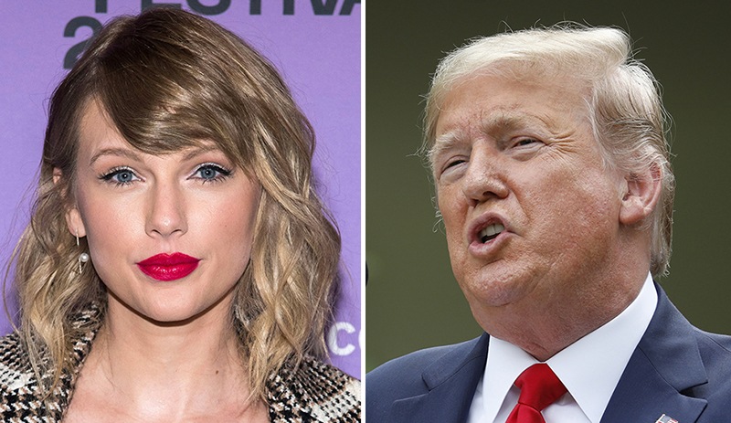 Taylor Swift’ten Donald Trump’a: Seni tekrar başkan seçtirmeyeceğiz