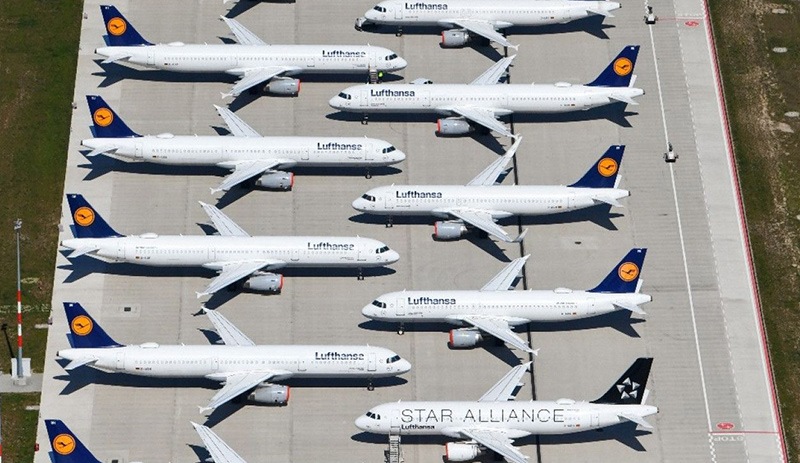 Lufthansa, ilk çeyrekte 2,1 milyar euro zarar açıkladı