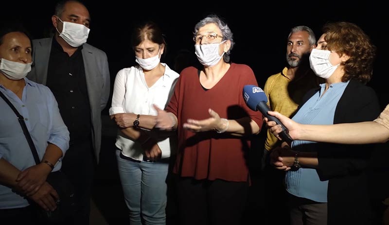 HDP'li Leyla Güven tahliye oldu