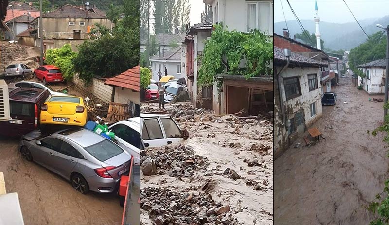 Bursa'da sel: 1 kişi öldü, 5 kişi kayboldu