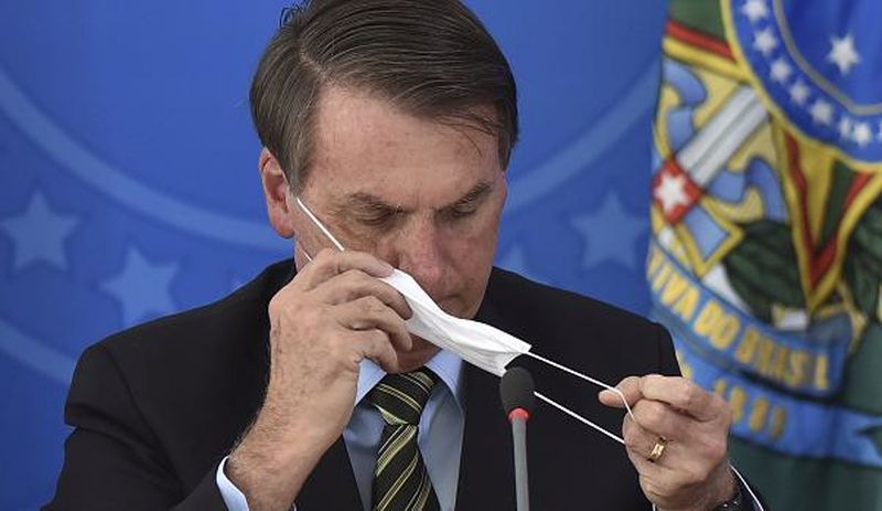 Brezilya yargısı, Devlet Başkanı Bolsonaro'ya maske takma zorunluluğu getirdi