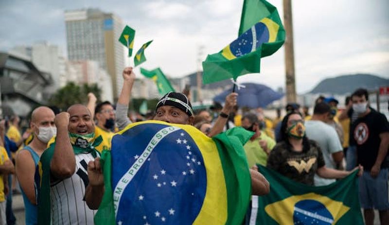 Brezilya'da 4 milyondan fazla kişide Covid-19 belirtisi