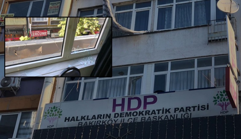 AKP'ye üyeliği kabul edilmedi, HDP binasına saldırdı