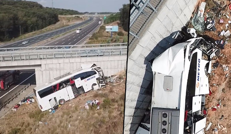 5 kişinin hayatını kaybettiği otobüs kazasının ilk raporu çıktı