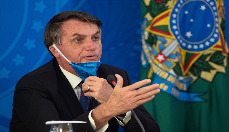 Bolsonaro'dan yolsuzluk sorusu soran gazeteciye: Senin yüzünü dağıtmak istiyorum
