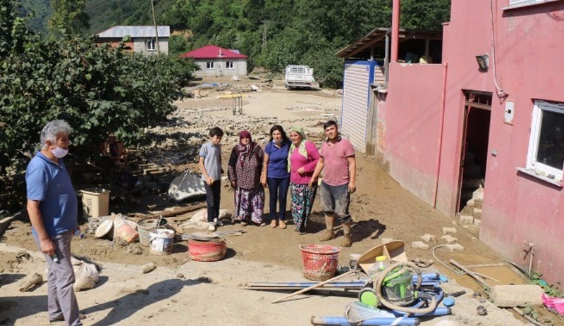 HDP heyeti Giresun’da: Basit bir doğal afet değil