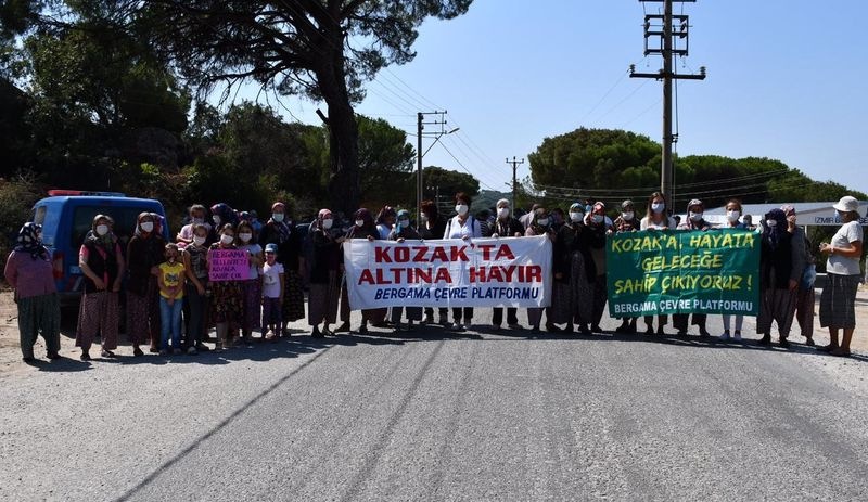 Bergama'da granit ocağına tepki: Halk ÇED toplantısını yaptırmadı
