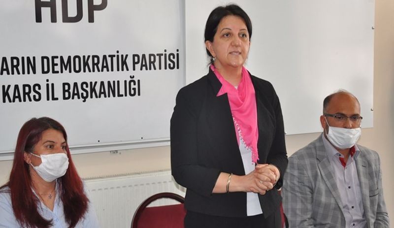 Buldan'dan belediye eş başkanı gözaltına alınan Kars'a destek ziyareti