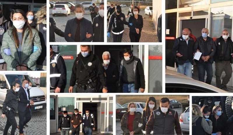 Kars'ta gözaltına alınan 21 HDP'linin emniyetteki ifade işlemleri başladı