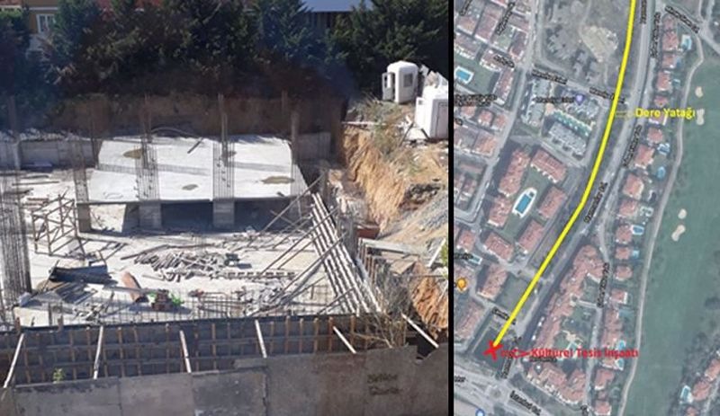 Ders almıyorlar: AKP’li belediye, İSKİ'nin taşkın uyarısına rağmen dere yatağına cami yapıyor