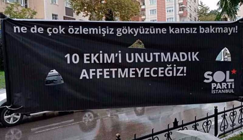 10 Ekim Ankara Katliamı pankartına soruşturma