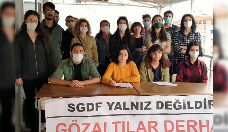 Gençlik örgütlerinden SGDF operasyonuna tepki: Sindiremezsiniz