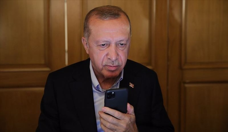 Erdoğan'dan Ersin Tatar’a telefon: Uyumu sürdürelim