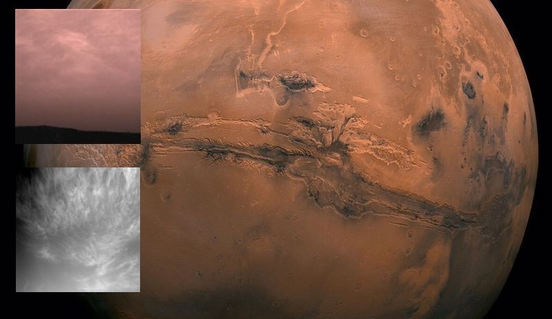 NASA'dan Mars müziği: Kızıl Gezegen'in bulutlarındaki hareketler sese dönüştürüldü