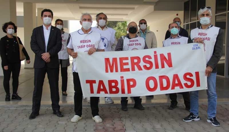 Mersin Tabip Odası günlük vaka sayısını açıkladı