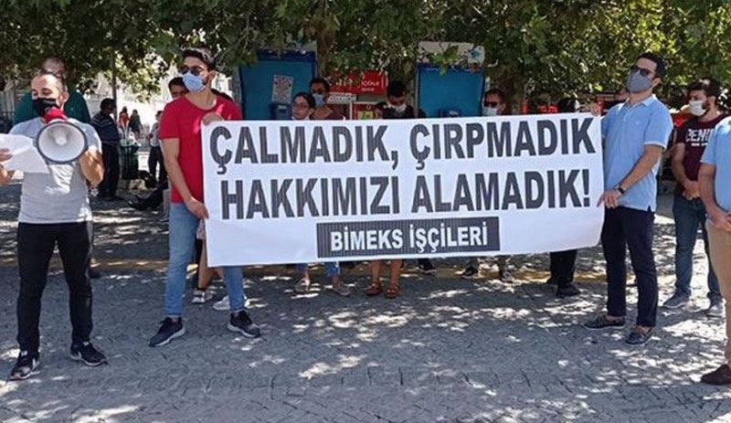 Haklarını isteyen BİMEKS işçileri yine gözaltına alındı