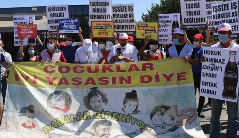 Cargill işçileri direnişlerinin 1000. gününde Ankara'da olacak