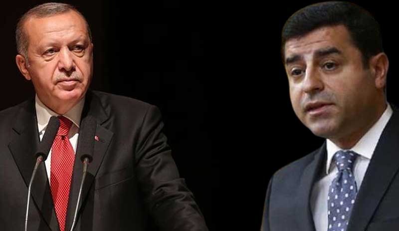 Erdoğan, AİHM kararı üzerinden Demirtaş'ı hedef aldı: Kobane'nin katili 'O'dur