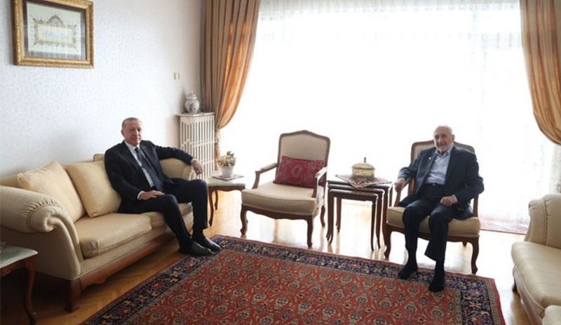 Erdoğan, Saadet Partili Oğuzhan Asiltürk'ü ziyaret etti