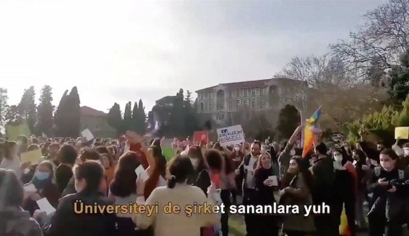 'Üniversiteyi de şirket sananlara yuh'