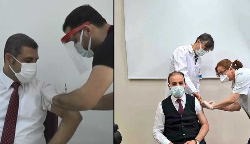 AKP ve MHP'nin sağlıkçı milletvekilleri de aşı oldu