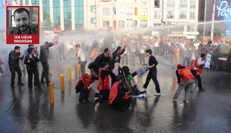 İşçi eylemine polis müdahalesi hakkında işkence kararı