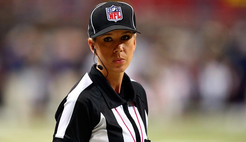 Sarah Thomas 55. Super Bowl'da tarihe geçecek